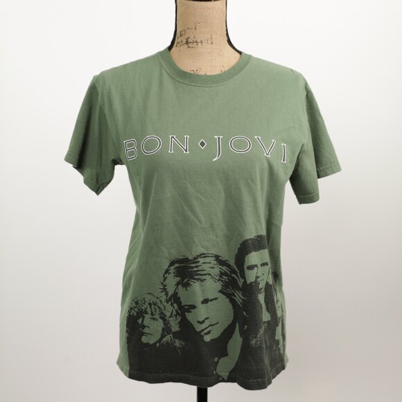 Tops - Bon Jovi World Tour 2007 2008 Rock Band T-Shirt size S